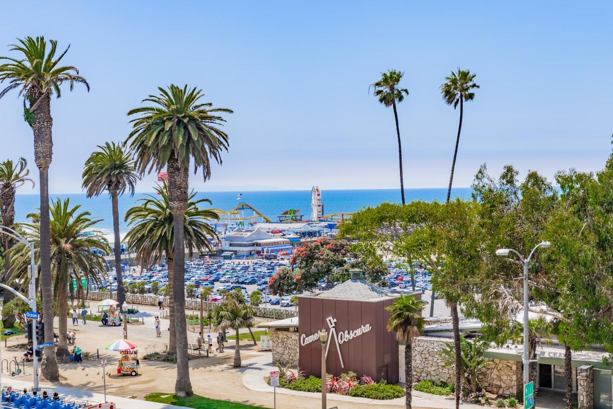 Ocean View Hotel Santa Monica Bagian luar foto