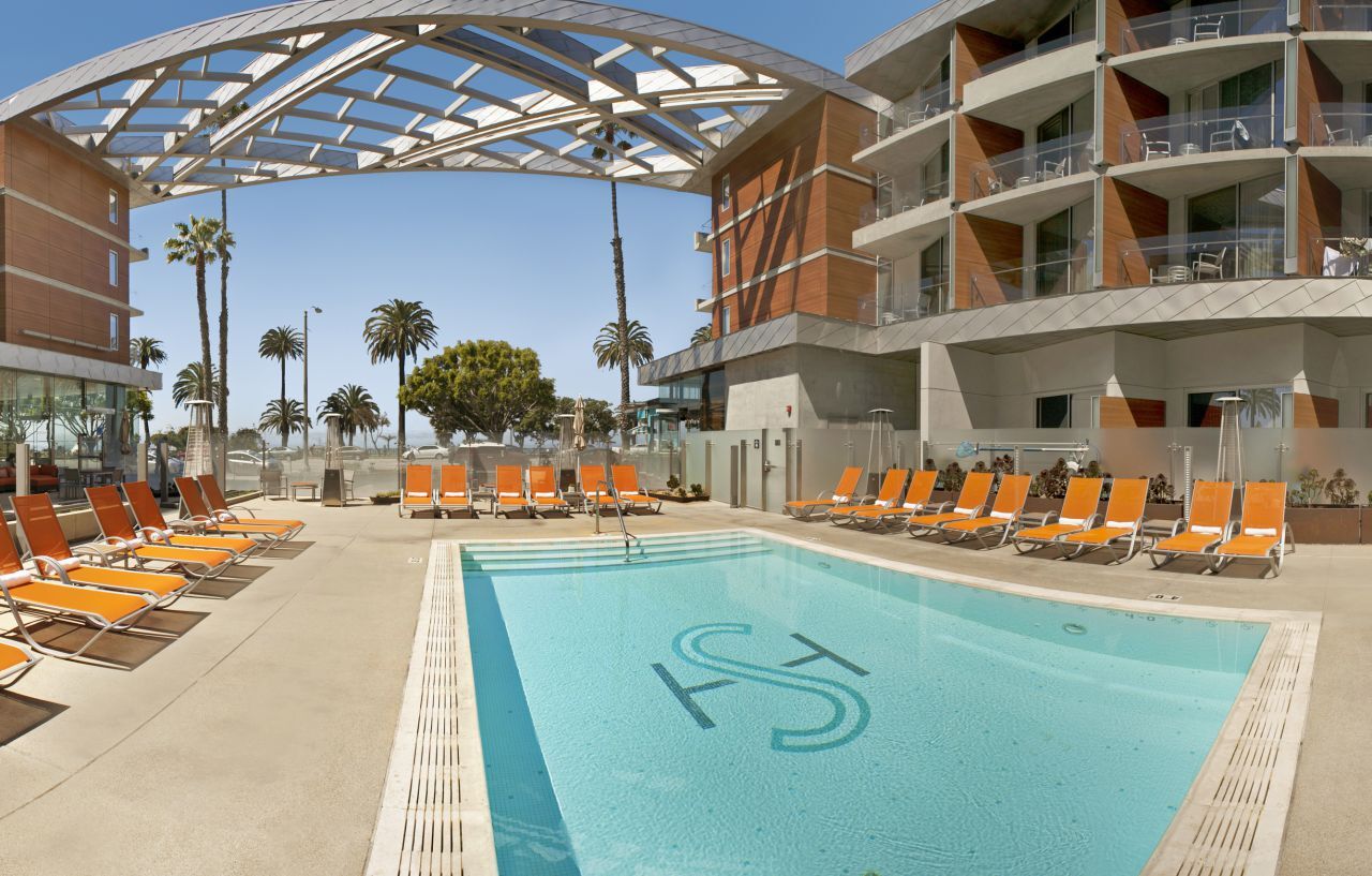 Ocean View Hotel Santa Monica Bagian luar foto